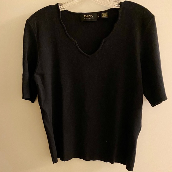 Dana Buchman Short Sleeve Sweater - Picture 4 of 4